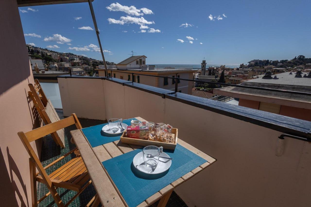 Casa Daniela - Terrazza Vista Mare Super Centrale Rapallo Esterno foto